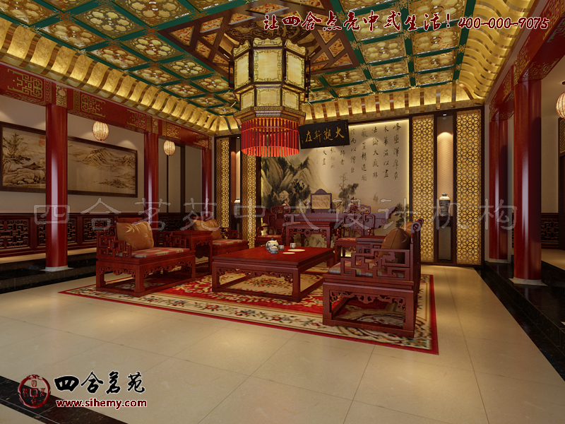 金碧輝煌典雅大氣 2016別墅裝修風格新風尚